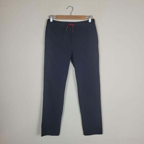 Polo Ralph Lauren Pants Youth Large 14-16 Black Elastic Waist Stretch Drawstring - Picture 1 of 8